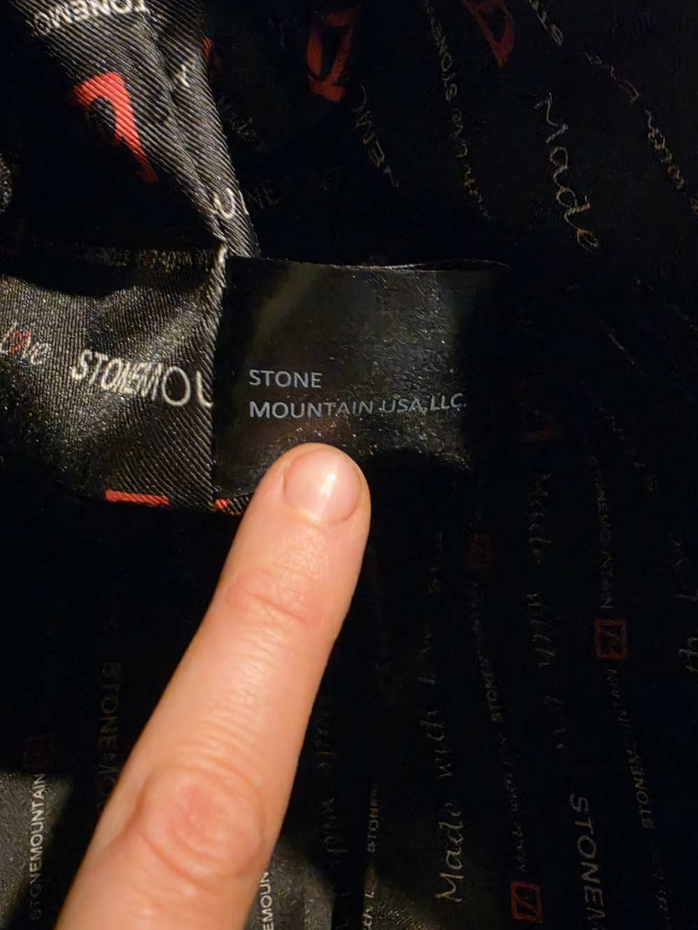 STONE MOUNTAIN Black Pebbled Large Tote with Over The Shoulder Straps *NWT* - Picture 7 of 12